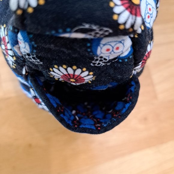 Vera Bradley Night Owl Maggie Style Shoulder Bag Purse Fall 2008 Line Retired - Picture 7 of 9